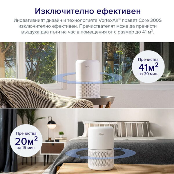 Levoit CORE-300S – Въздухопречиствател за помещения до 41м2-5