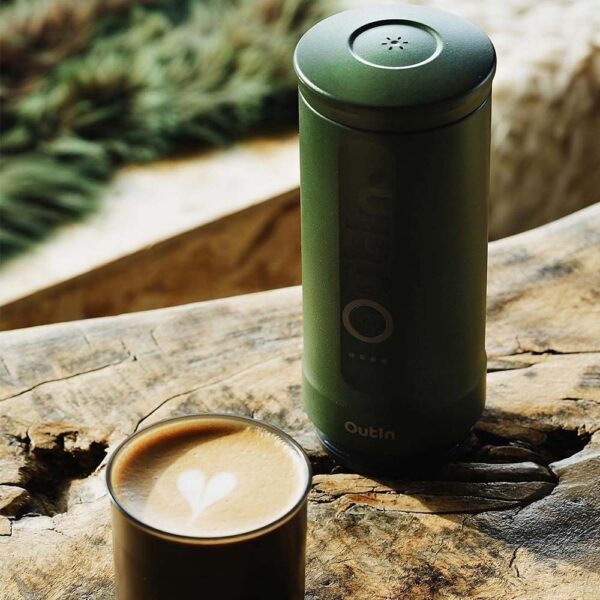 Преносима кафемашина Outin Nano, Forest Green - Image 6