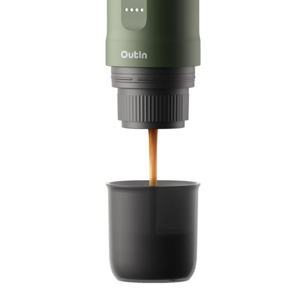 Преносима кафемашина Outin Nano, Forest Green - Image 4