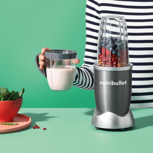 Блендер NUTRIBULLET NB606DG, 600 W, сив - Image 7