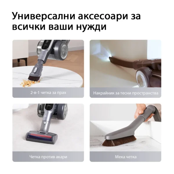 Вертикална прахосмукачка JIMMY H10 Flex..m