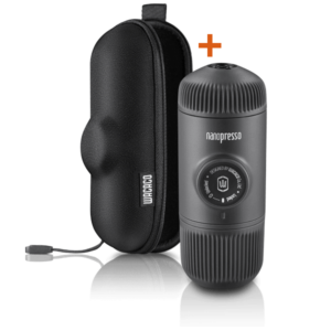 Преносима кафемашина Wacaco Nanopresso Classic + Калъф, черна
