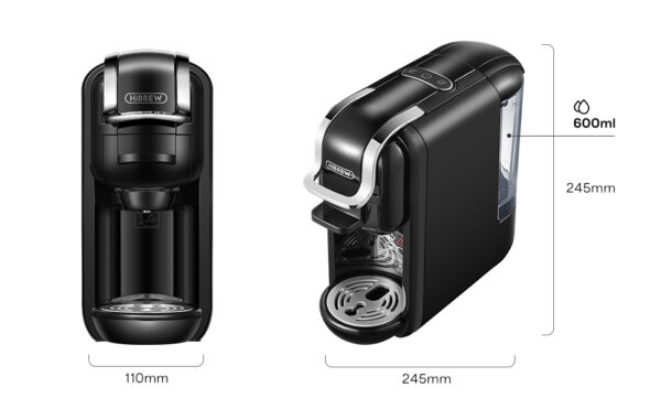 Мултифункционална кафемашина HiBREW H2B, 5 в 1, черна - Image 10