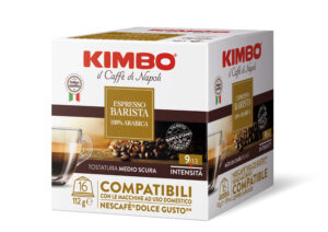 Кафе капсули Dolce Gusto – Kimbo Barista 100% Arabica, 16 бр.