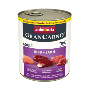 Мокра храна за кучета ANIMONDA GranCarno Original Adult, Говеждо и агнешко - 800 гр.