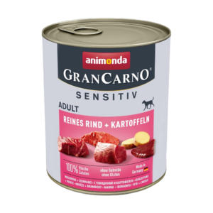 Мокра храна за кучета ANIMONDA GranCarno Sensitiv Adult, Телешко с картофи - 800гр.