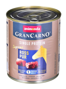 Мокра храна за кучета ANIMONDA GranCarno Single Protein, Конско месо - 800гр.