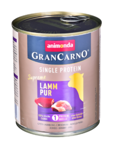 Мокра храна за кучета ANIMONDA GranCarno Single Protein, Агнешко месо - 800гр