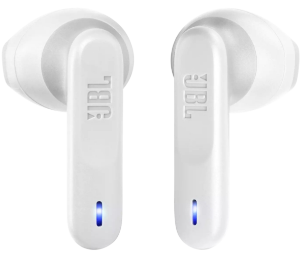 Безжични слушалки JBL Vibe Flex, Bluetooth, бели.