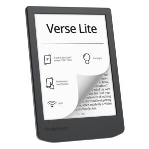 Електронен четец PocketBook, Verse Lite PB619 Midnight Grey, сив
