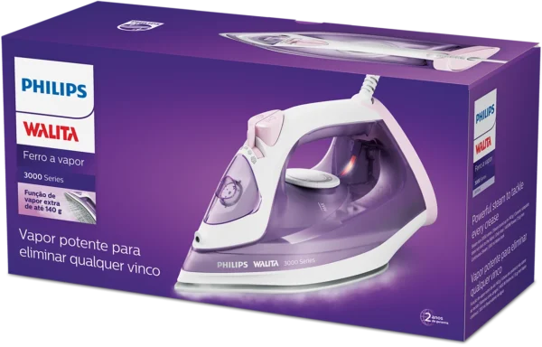 Парна ютия Philips 3000 Series DST3010/30, 2000 W, лилава - Image 11