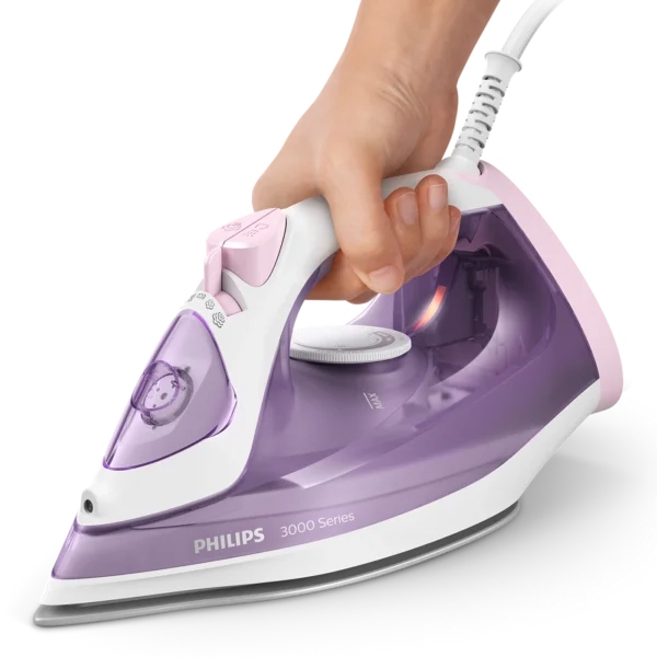 Парна ютия Philips 3000 Series DST3010/30, 2000 W, лилава - Image 2