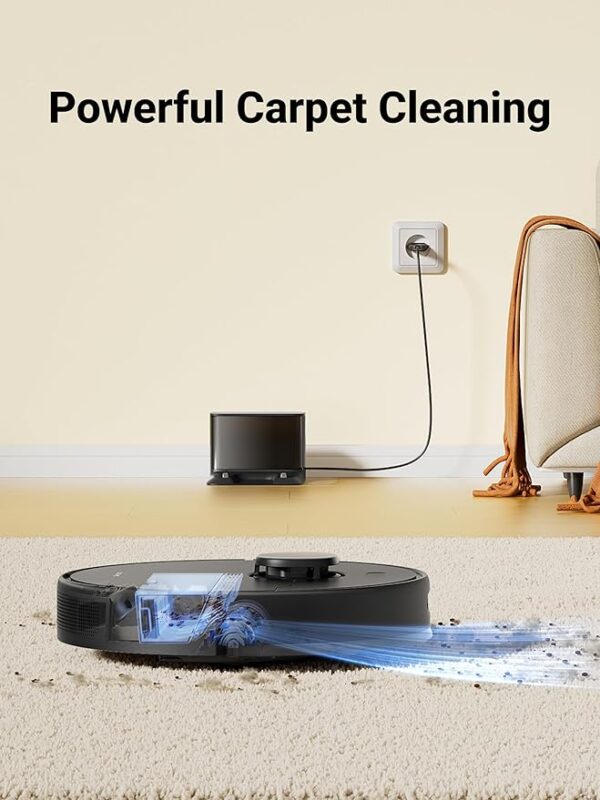 Прахосмукачка робот Dreame D9 Max Gen 2 Robot Vacuum Cleaner, черна - Image 13