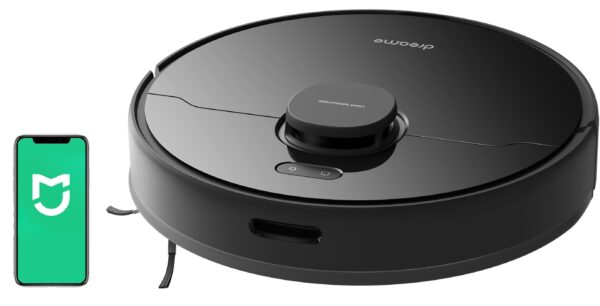 Прахосмукачка робот Dreame D9 Max Gen 2 Robot Vacuum Cleaner, черна - Image 7