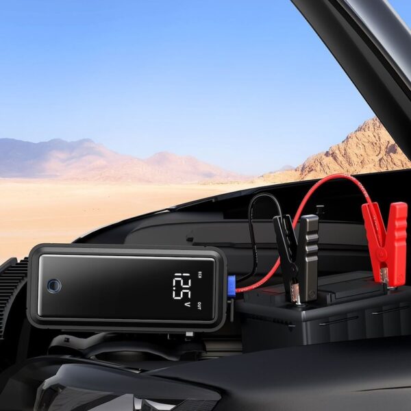 Стартер за автомобил Baseus Super Energy Mega, 3000A, 12V, черен - Image 11