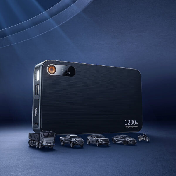 Стартер за автомобил и външна батерия Baseus PRO Plus, 12 000 mAh - Image 10