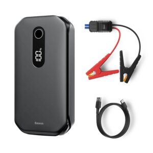 Стартер за автомобил и външна батерия Baseus Super Energy Pro, 12 000 mAh